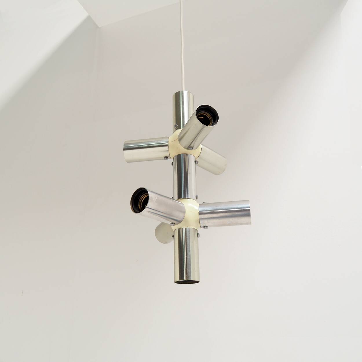 Vintage ‘Lichtstruktur’ Pendant by Trix and Robert Haussmann
