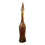 Large Italian Genie Carafe in Empoli Smoked Glass