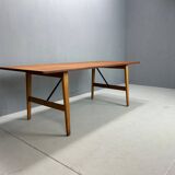 Danish design Børge Mogensen low dining table, model 281