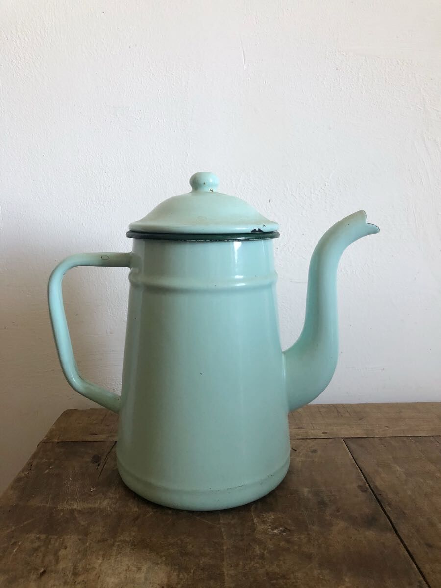Cafetiere emailee
