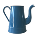 Blue enamel teapot