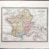 Old Map - Map of Gaul - 1836