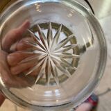 Engraved Crystal Cookie Jar