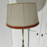 Gilded bronze floor lamp