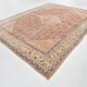10x13 Salmon Pink Oriental Antique Persian Rug, 296x387Cm