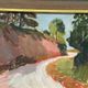Original Danish Oil on Canvas – “Varm dag, Frankrike”  by Bente Bjerregaard