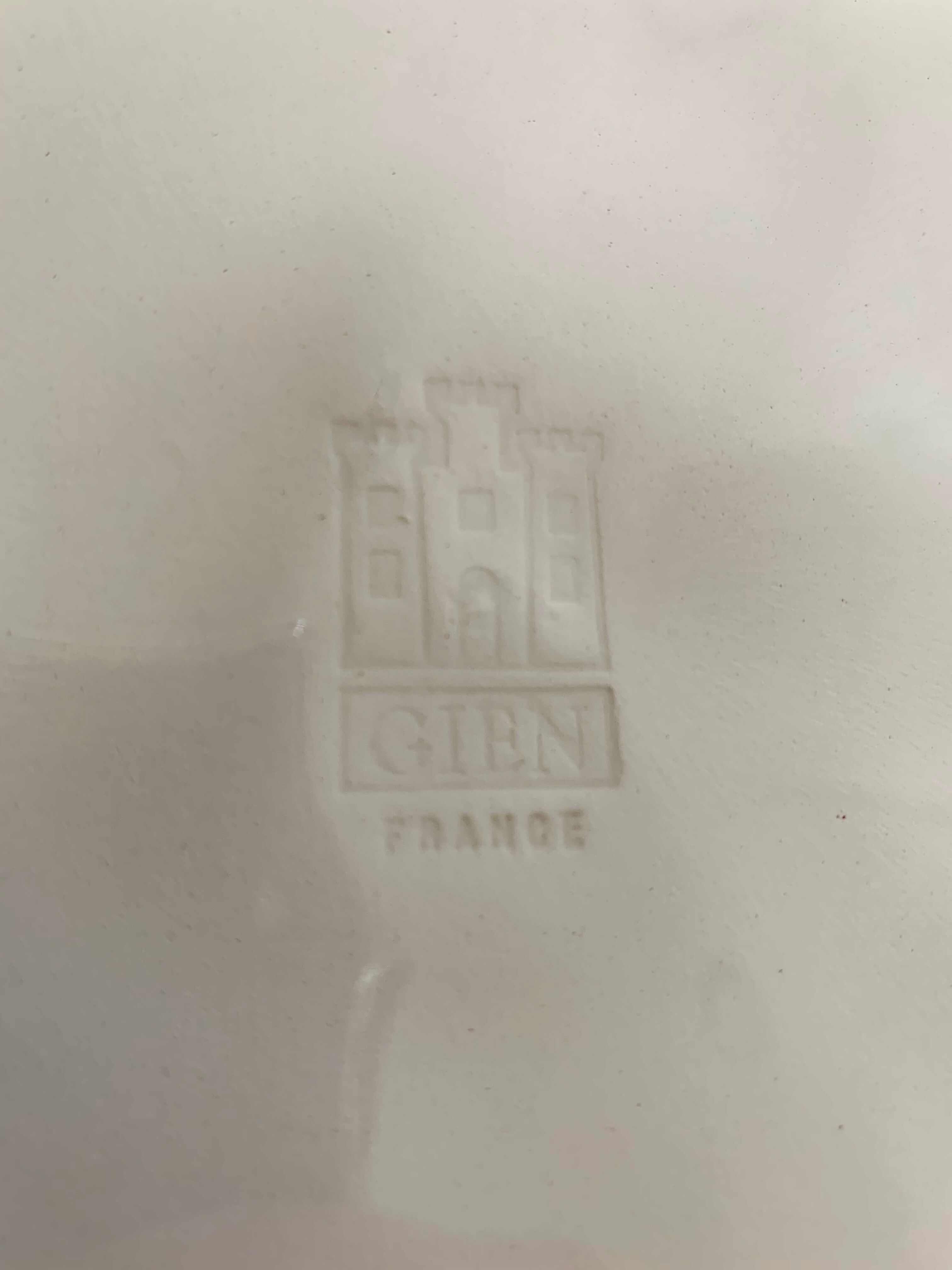 Set de 6 assiettes à hors d’œuvre Gien