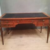 1900 Louis XVI style veneer flat desk