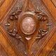 Walnut Cabinet with Marble Inlays Renaissance Style