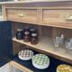 Buffet parisien en bois brut