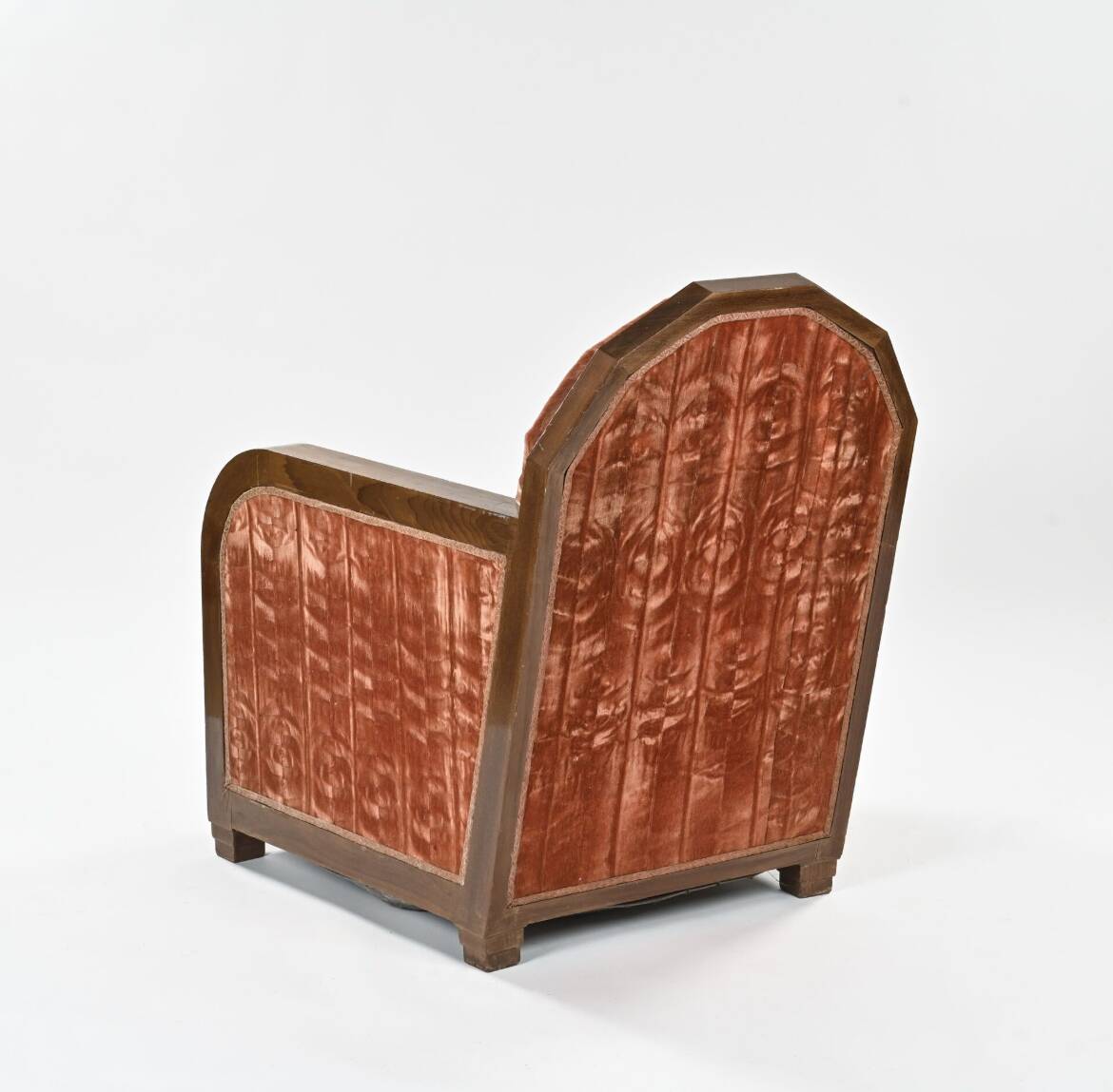 Art Deco work - armchair & ottoman
