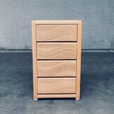 Vintage Rattan High Chest of Drawers, 1980s