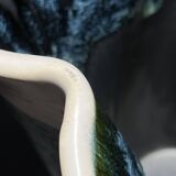 Vase en céramique émaillé signé Elchinger 1950