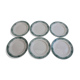 6 assiettes à dessert en céramique