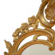 19th century giltwood wall mirror - 116x71cm