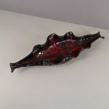 Table center dish, pockets signed in 70