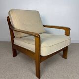 Vintage Scandinavian armchair from the 1960s.