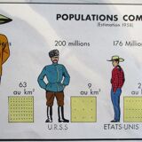 Map, school displays mdi 50s