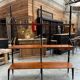 Modular teak shelf by Louis Van Teeffelen 1950s