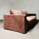 New AMPM terracotta velvet convertible sofa