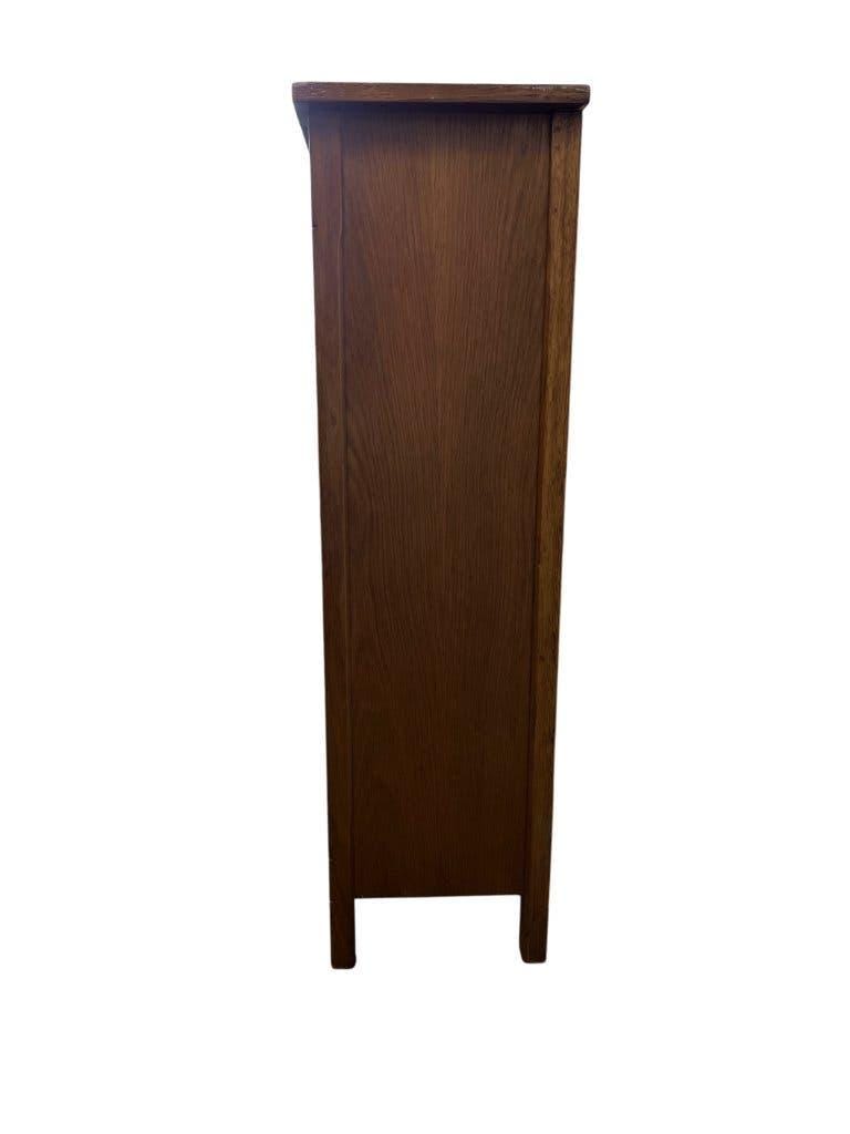 Étagère, bibliothèque, meuble de rangement vintage en bois