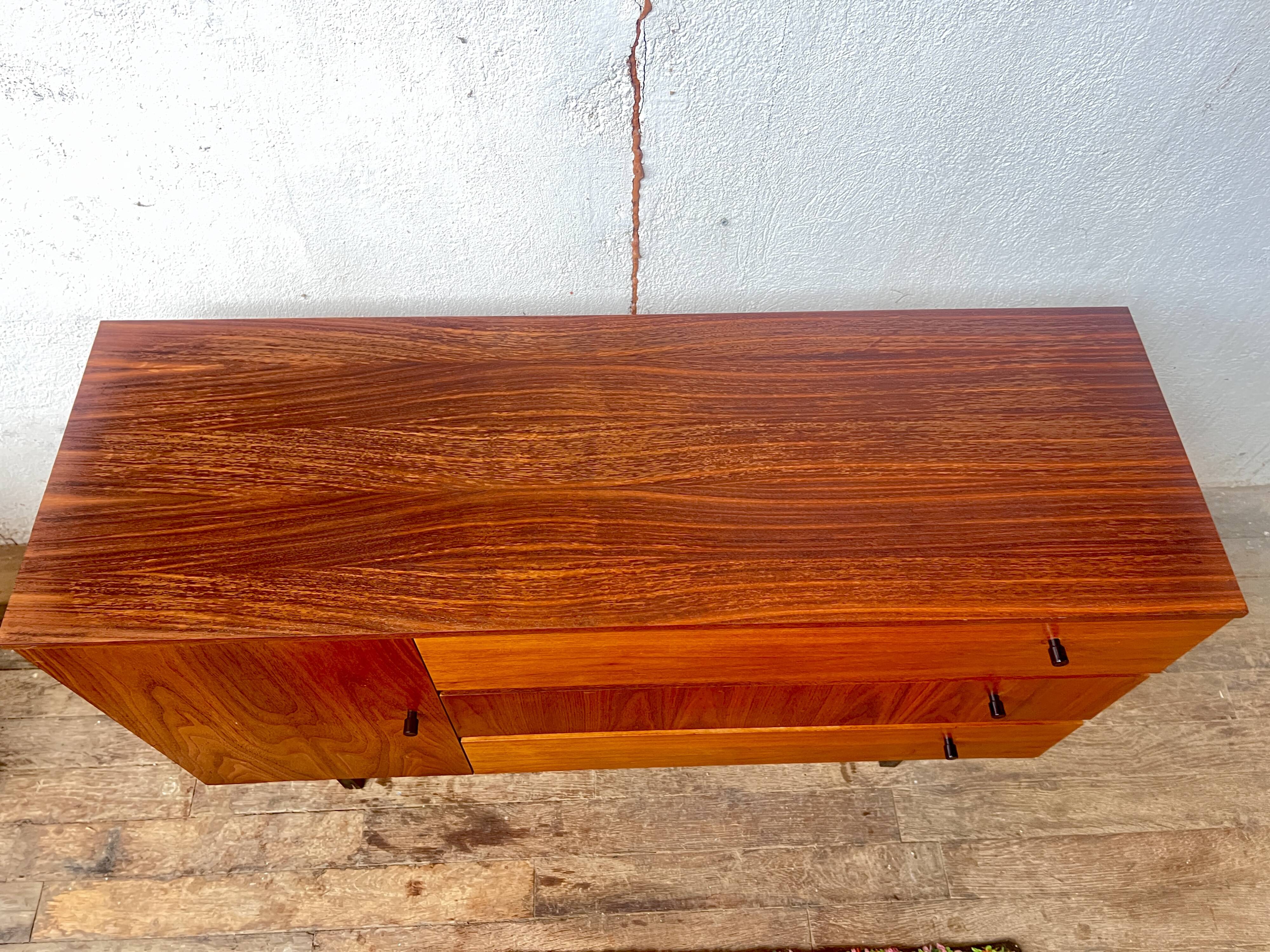 French modernist vintage TV/hifi cabinet