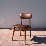Set of 6 teak chairs