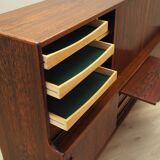 Buffet haut en palissandre, design danois, années 1960, designer : Johannes Andersen, fabrication : Skaaning Furnitu