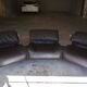 Leather sofa model "Veranda" Vico Magistretti for Cassina