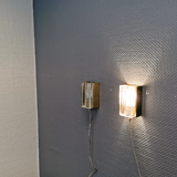 Pair of wall lamps/bedside lamps from Danish Vitrika, produced in the 60-70s.