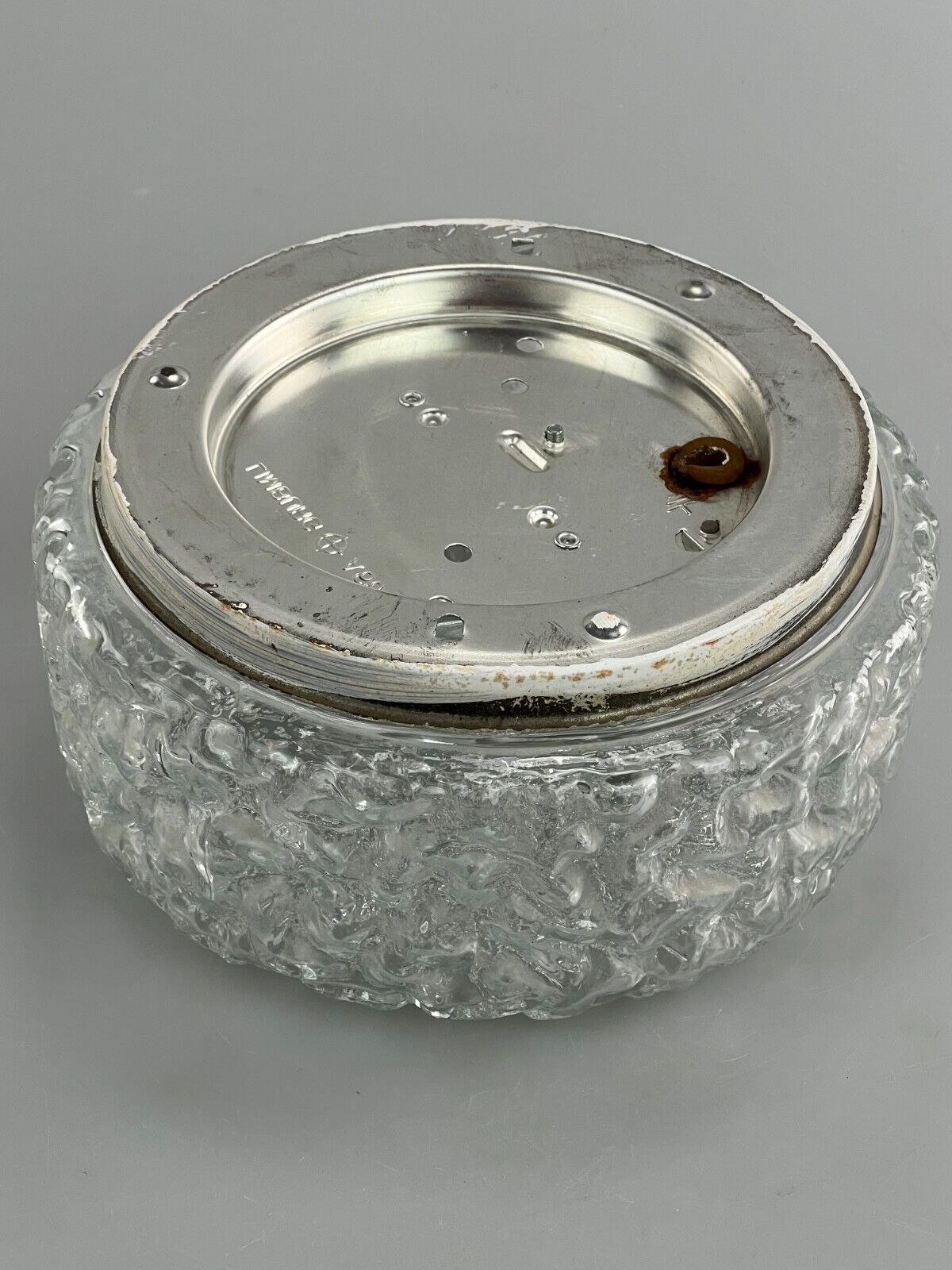 Ceiling lamp glashütte limburg 1960