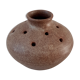 Vase sandstone flowers by Vallauris