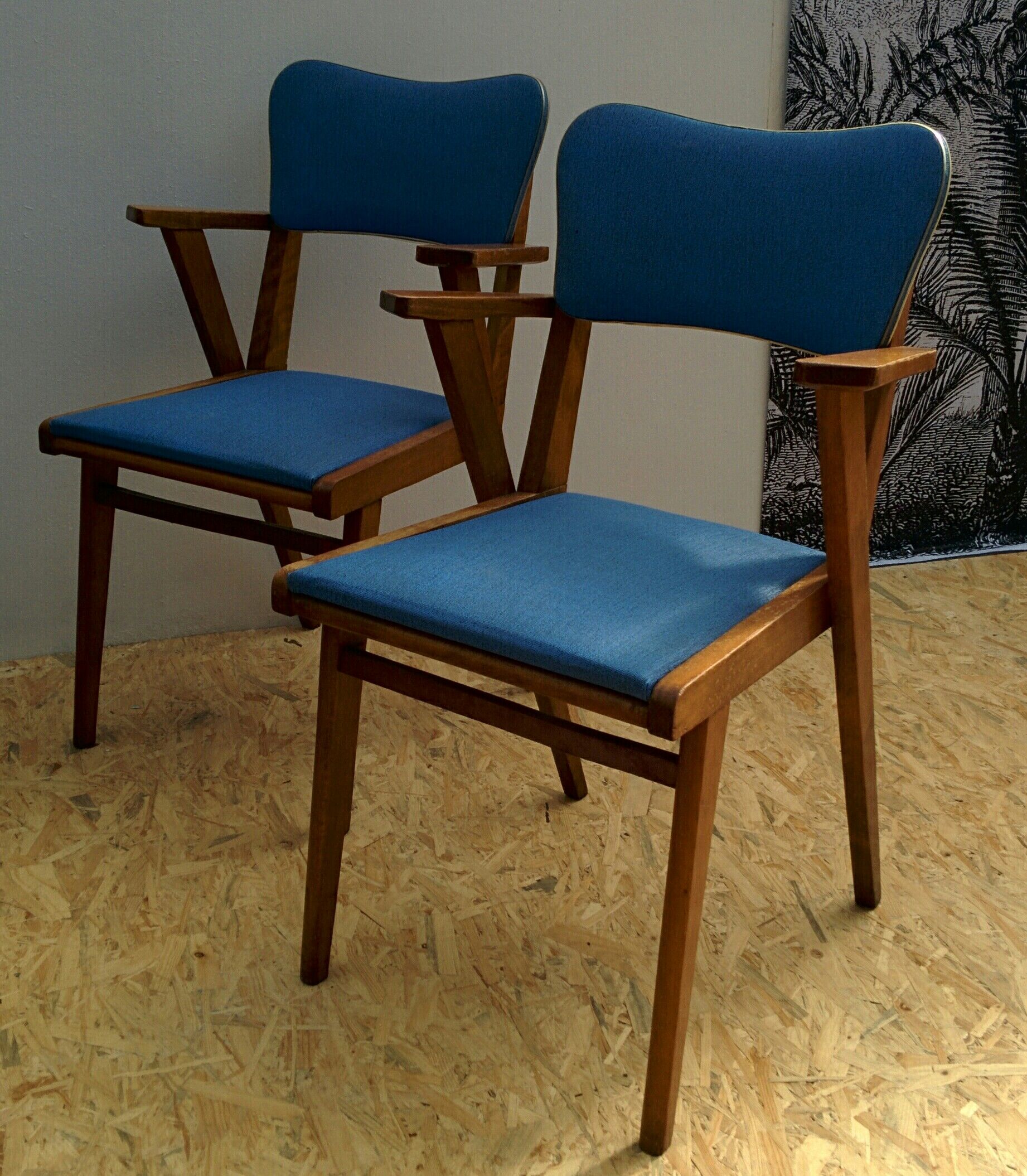 Duo de chaises vintage