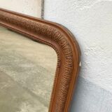 19th century mirror, wood and stucco  - 123x71cm