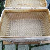 Old suitcase Wicker