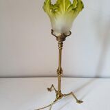 Lamp W. Benson tripod - Art Nouveau