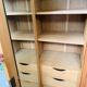 Armoire pieds compas 1950