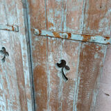 Green decorative shutters