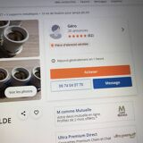 Flat plates (6)vintage model André