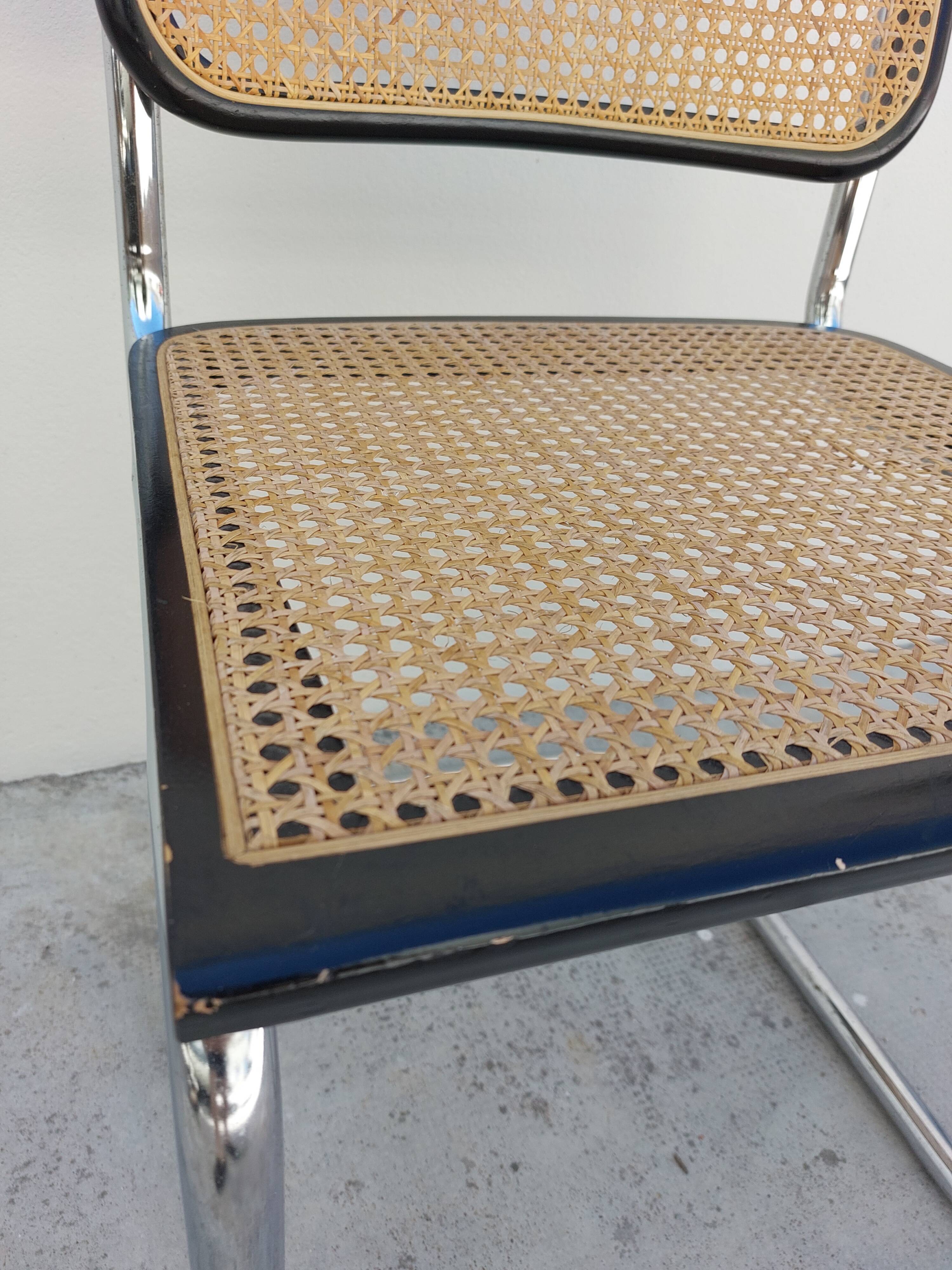 Chair Marcel Breuer B32 signed Italy cesca