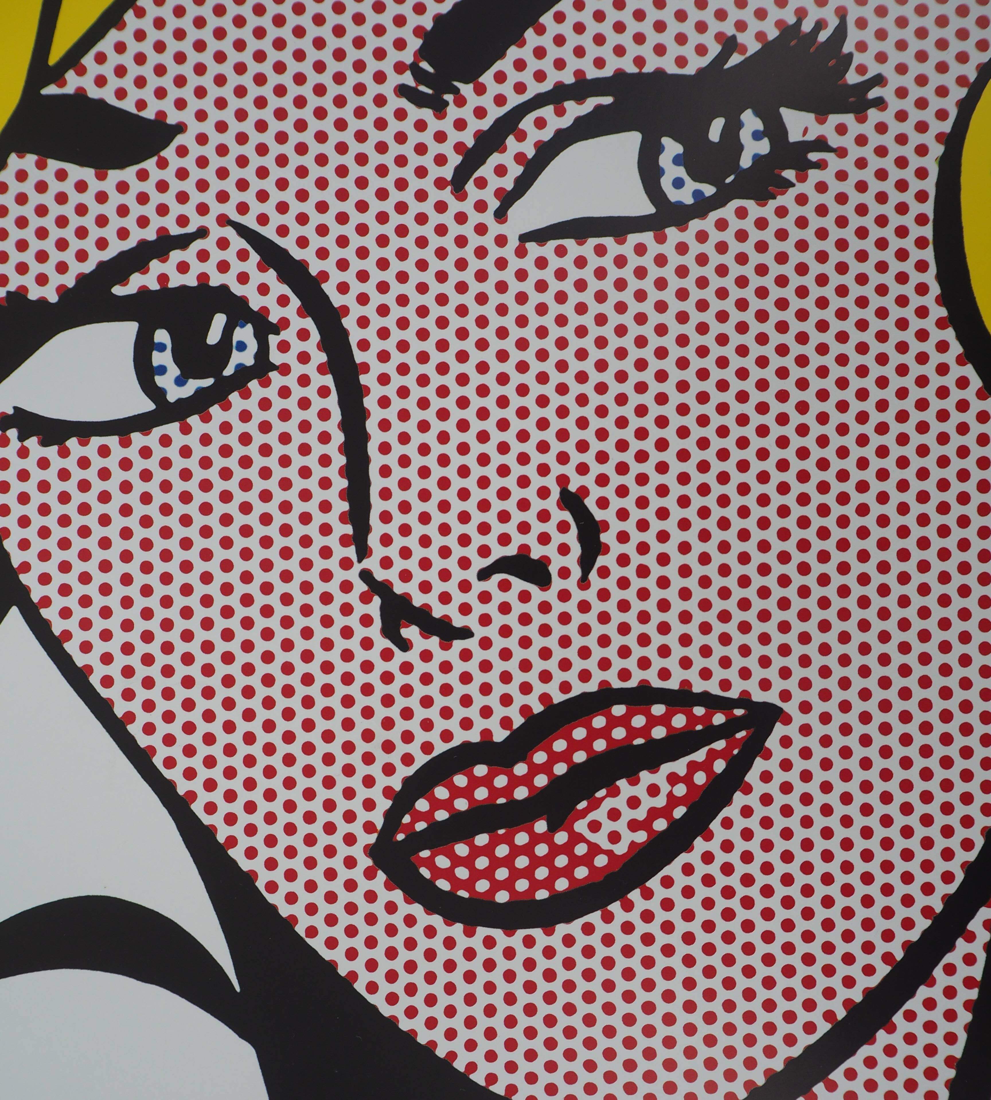 Roy LICHTENSTEIN: Maybe Girl, original poster