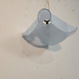 Blue opaline pendant light