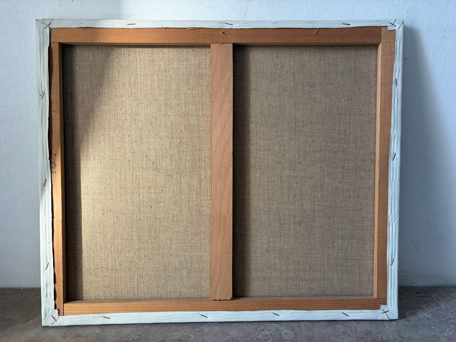 Blue bowl with flowers, oil on canvas signed 1982