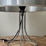 Chromed metal table lamp, 1970 design