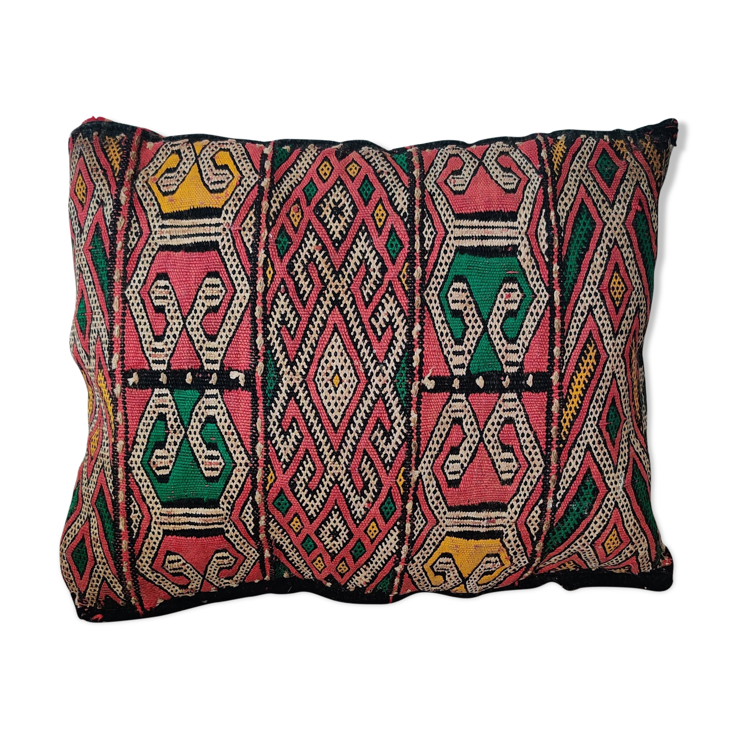 Vintage Moroccan Kilim Berber Cushion
