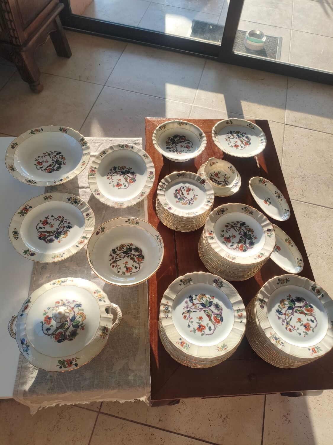 Bernardaud - Bengali - Set complet 59 pièces