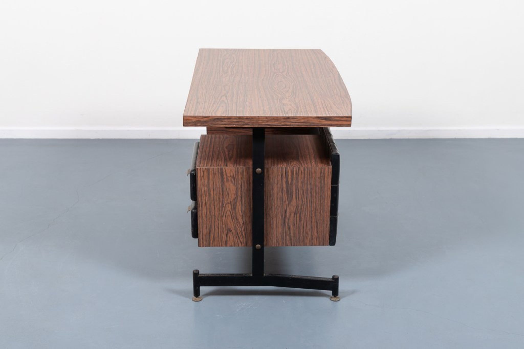 Italian desk with mid-century chair from the 1960s