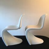 Pair of Verner Panton chairs for Vitra