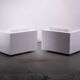 Saratoga armchairs by Lella and Massimo Vignelli for Poltronova