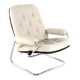 Ekornes Stressless 1970s armchair - very rare early model - new upholstered